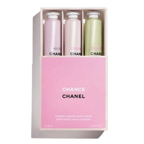 chanel hand lotion gift set